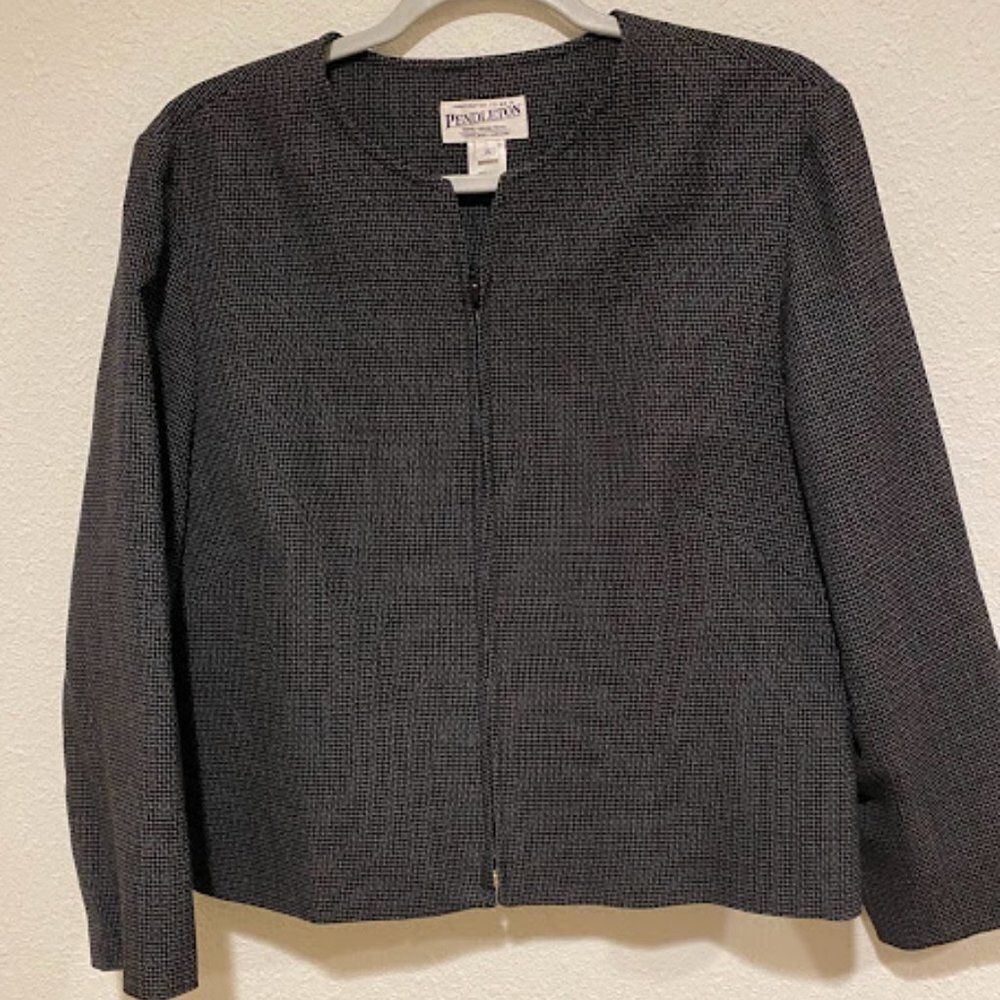 Pendleton Zip Up Blazer Jacket